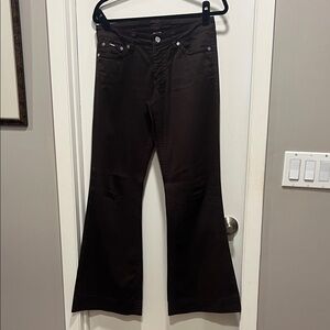 Women's Brown Flared Pants